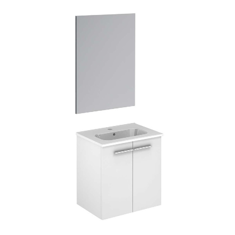 WS BATH COLLECTIONS START 50 PACK 19 1/2 INCH WALL MOUNT OR FREESTANDING BATHROOM VANITY WITH MIRROR