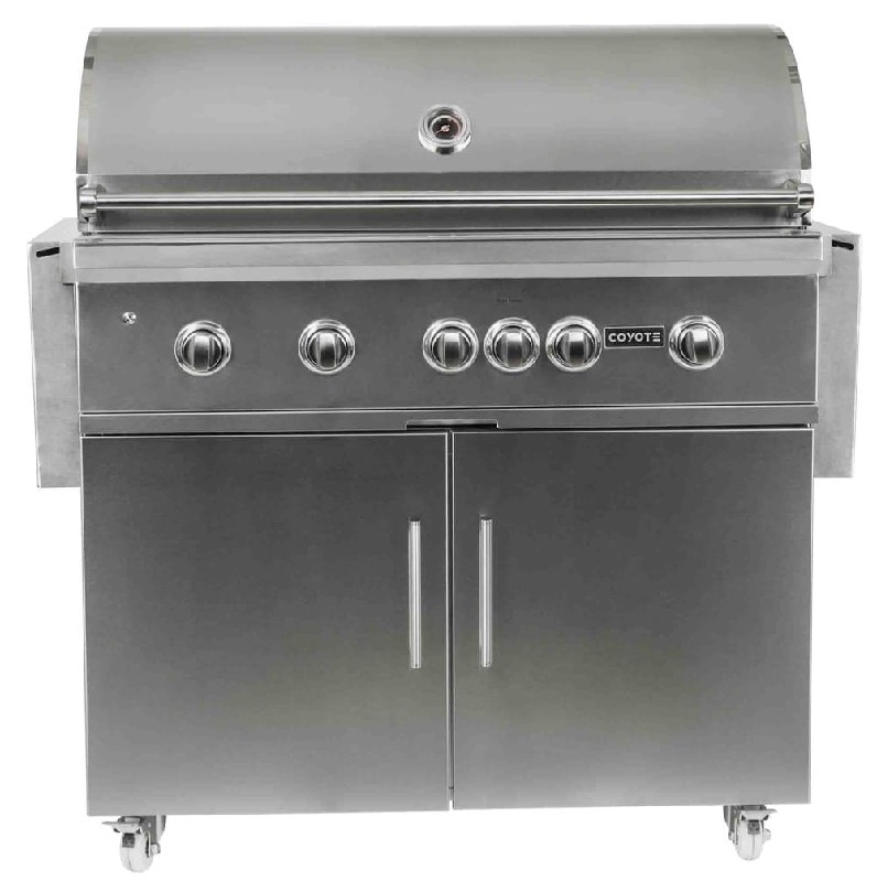 COYOTE C2SL42 S-SERIES 42 1/2 INCH GRILL WITH LED BACKLIT KNOBS