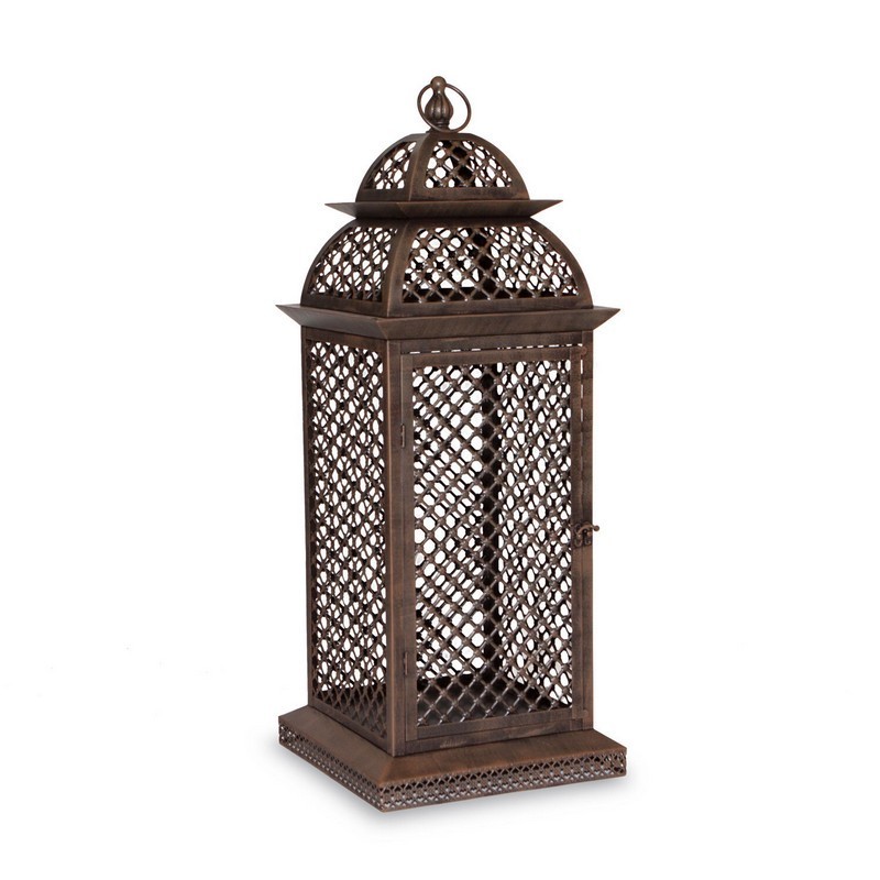 INSPIRED VISIONS 5738801-0123000 ORLEANS 13 INCH LARGE LANTERN - ANTIQUE BRONZE