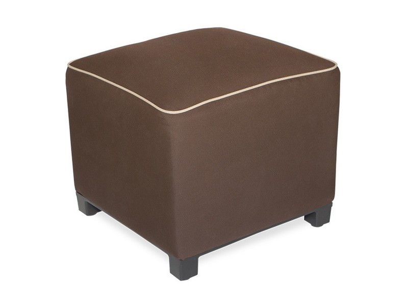 INSPIRED VISIONS 9001700-01251 18 INCH SQUARE UPHOLSTERED POUF