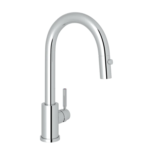 ROHL U.4043-2 HOLBORN PULL-DOWN BAR AND FOOD PREP FAUCET WITH METAL LEVER HANDLE