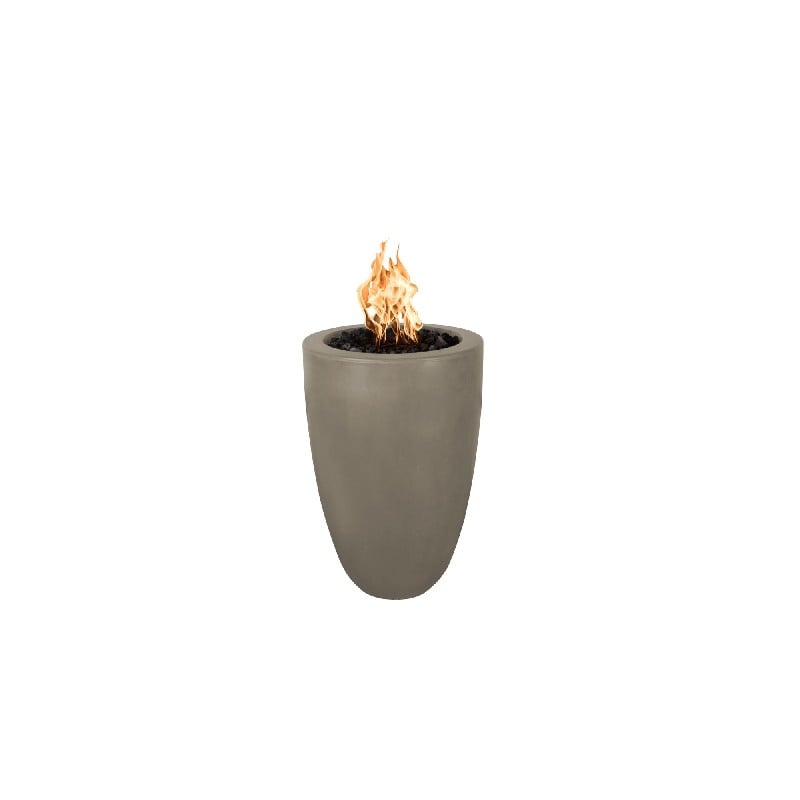 THE OUTDOOR PLUS OPT-CSTO22 CASTILLO 22 INCH CONCRETE MATCH LIT FIRE PILLAR