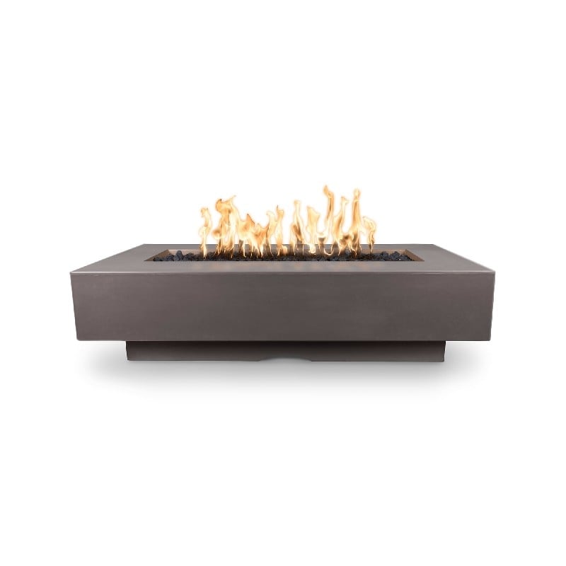 THE OUTDOOR PLUS OPT-DEL8428 DEL MAR 84 INCH WOOD GRAIN MATCH LIT FIRE PIT