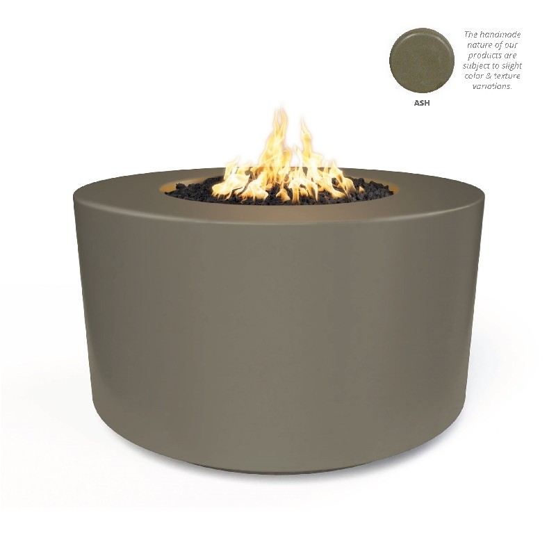 THE OUTDOOR PLUS OPT-FL4224EKIT FLORENCE 42 INCH CONCRETE ELECTRONIC FIRE TABLE