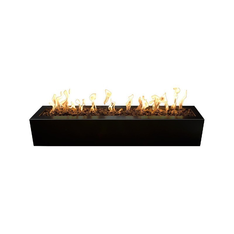 THE OUTDOOR PLUS OPT-LBTPC48 EAVES 48 INCH POWDER COAT STEEL MATCH LIT FIRE PIT
