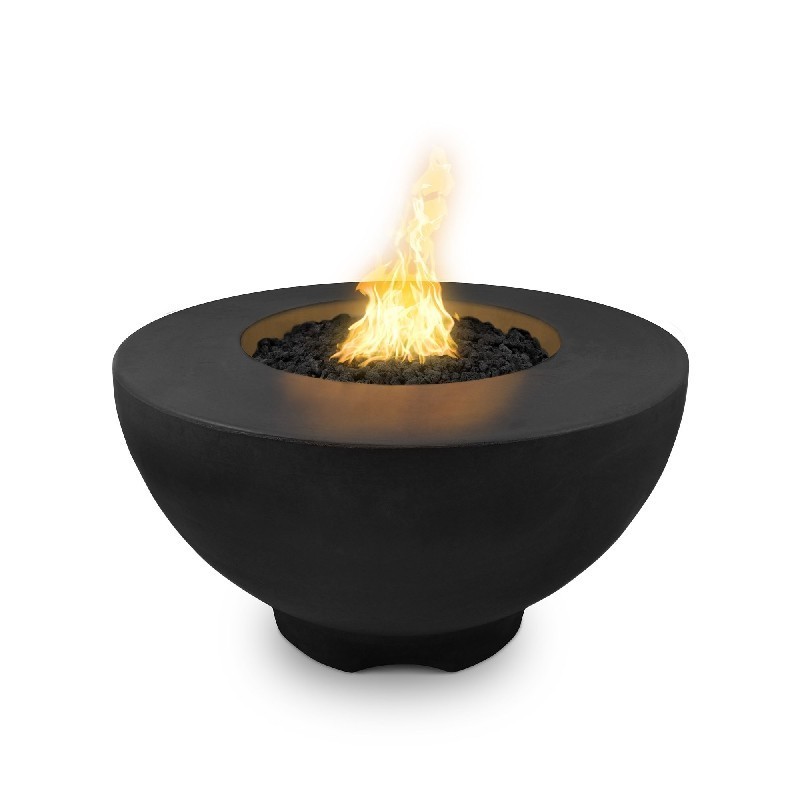 THE OUTDOOR PLUS OPT-RF37EKIT SIENNA 37 INCH CONCRETE ELECTRONIC FIRE PIT