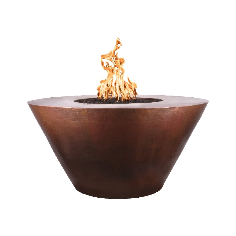 THE OUTDOOR PLUS OPT-48RMFSEN MARTILLO 48 INCH COPPER FLAME SENSE IGNITION FIREPIT