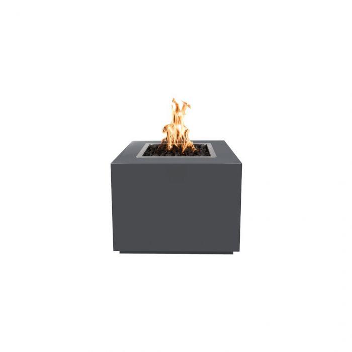 THE OUTDOOR PLUS OPT-60PCSQEKIT FORMA 60 INCH POWDER COAT STEEL ELECTRONIC FIRE PIT