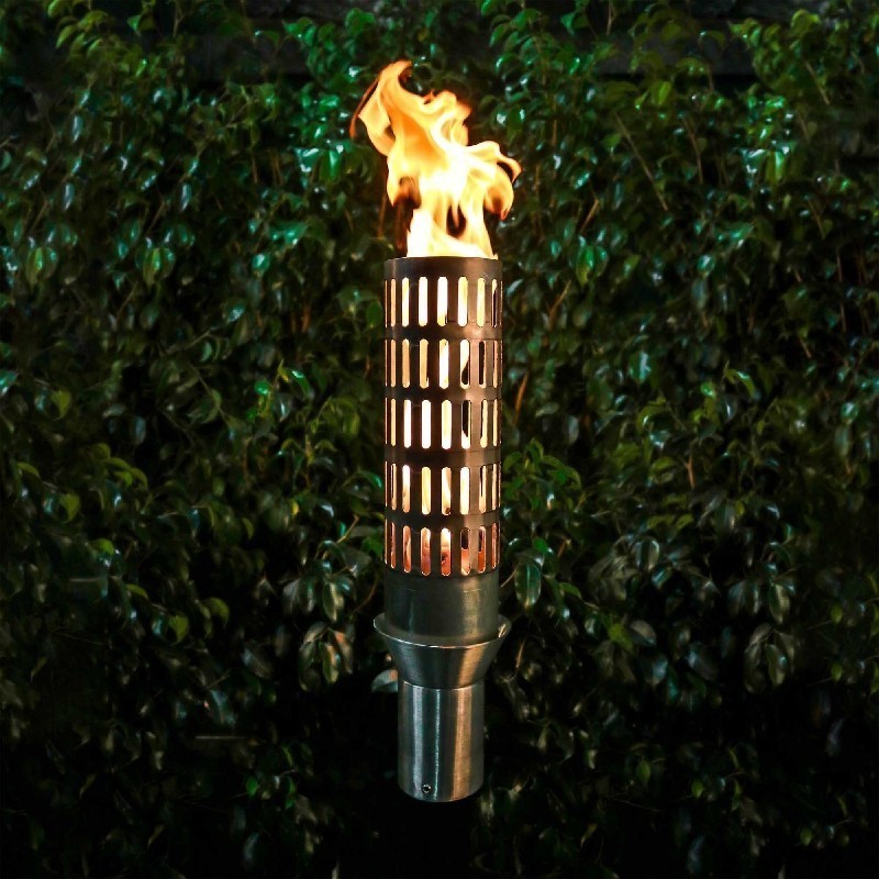 THE OUTDOOR PLUS OPT-TCH4SS 3 3/4 INCH VENT TOP-LITE FIRE TORCH