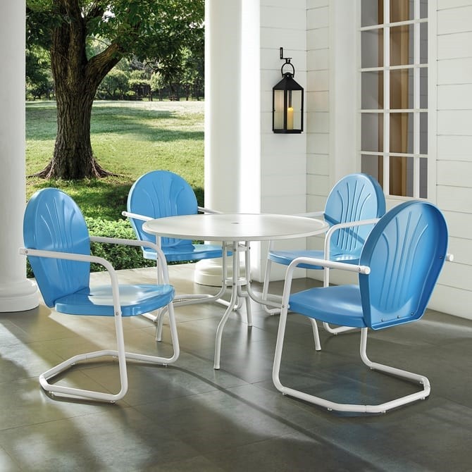 CROSLEY KOD100 GRIFFITH 105 INCH 5-PIECE OUTDOOR DINING SET