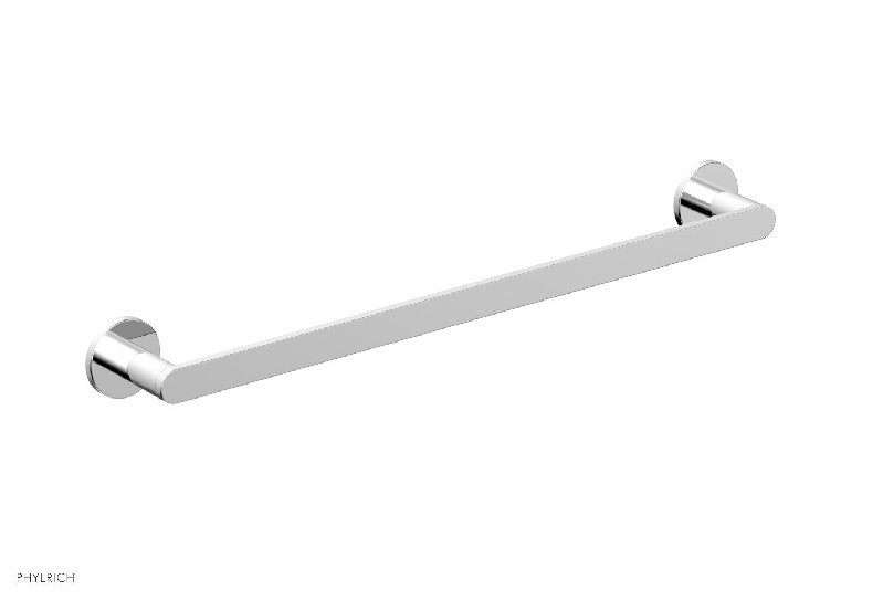 PHYLRICH 183-70 ROND 20 INCH WALL MOUNT SINGLE TOWEL BAR