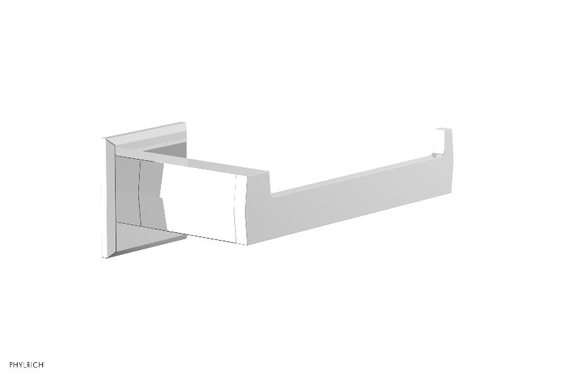 PHYLRICH 184-74 DIAMA 7 INCH WALL MOUNT SINGLE POST PAPER HOLDER