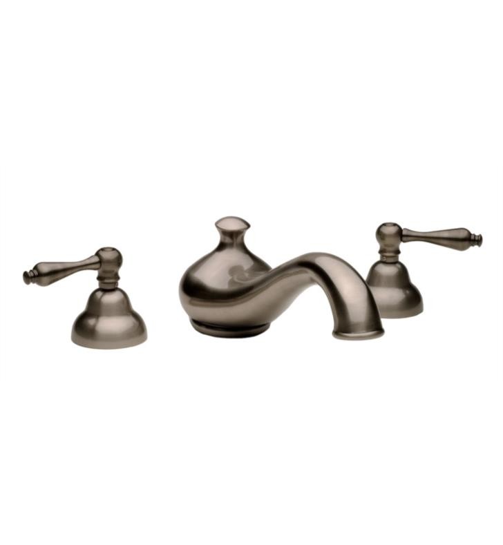 PHYLRICH D1100J REVERE & SAVANNAH 4 5/8 INCH THREE HOLES WIDESPREAD DECK MOUNT TUB SET WITH LEVER HANDLES