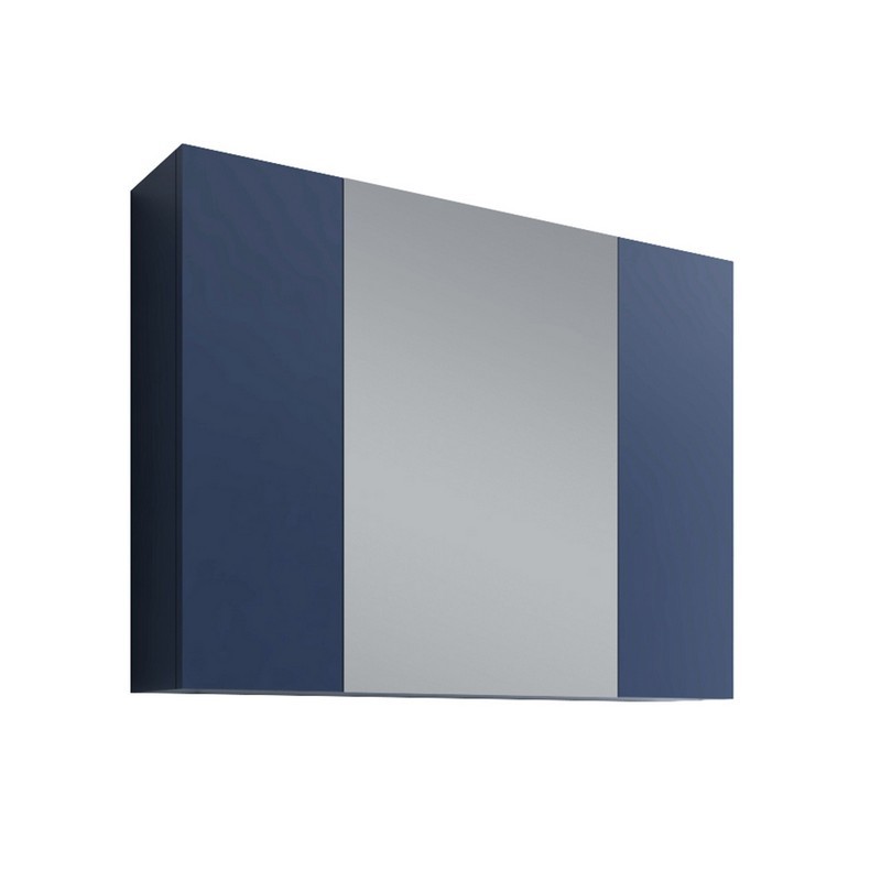FRESCA FMC6183RBL 32 INCH ROYAL BLUE MEDICINE CABINET WITH 3 DOORS