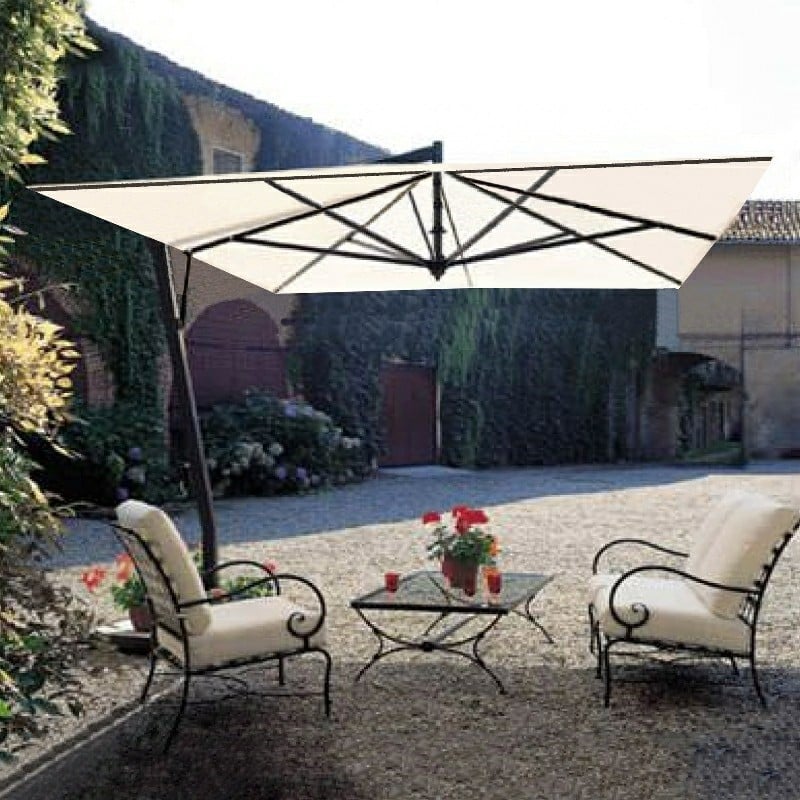 FIM UMBRELLA P24 P-SERIES 114 INCH SQUARE CANTILEVER UMBRELLA