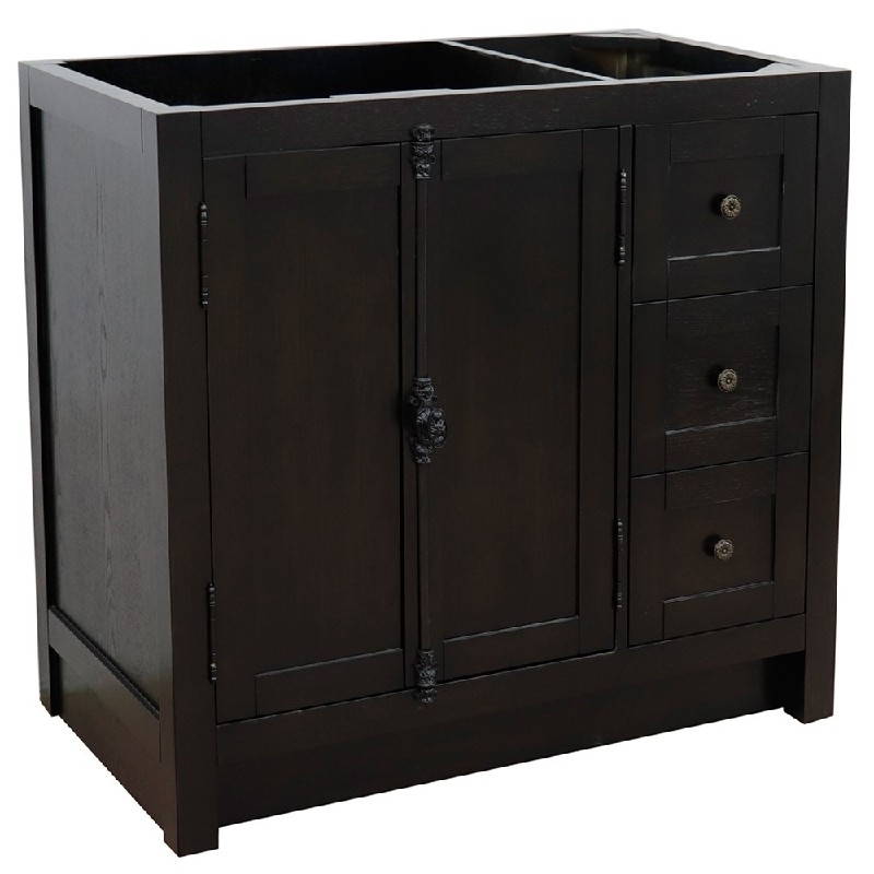 BELLATERRA 400100-36 PLANTATION 36 INCH SINGLE VANITY WITH CABINET