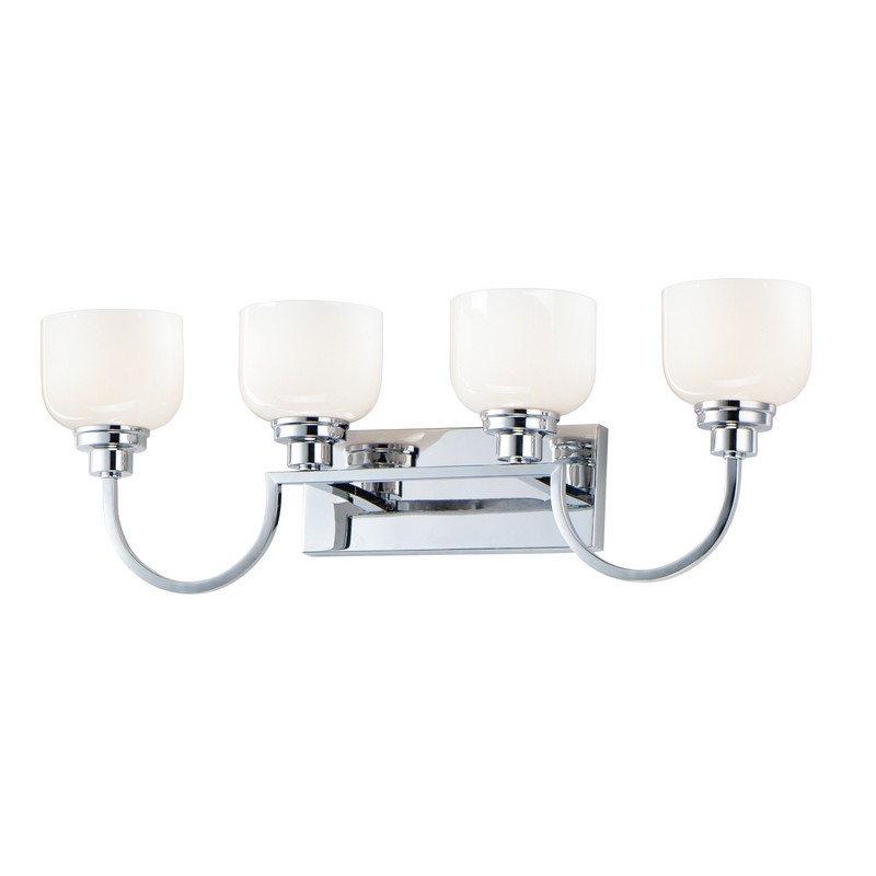 MAXIM LIGHTING 26064WTPC SWALE 30 3/4 INCH WALL-MOUNTED INCANDESCENT VANITY LIGHT