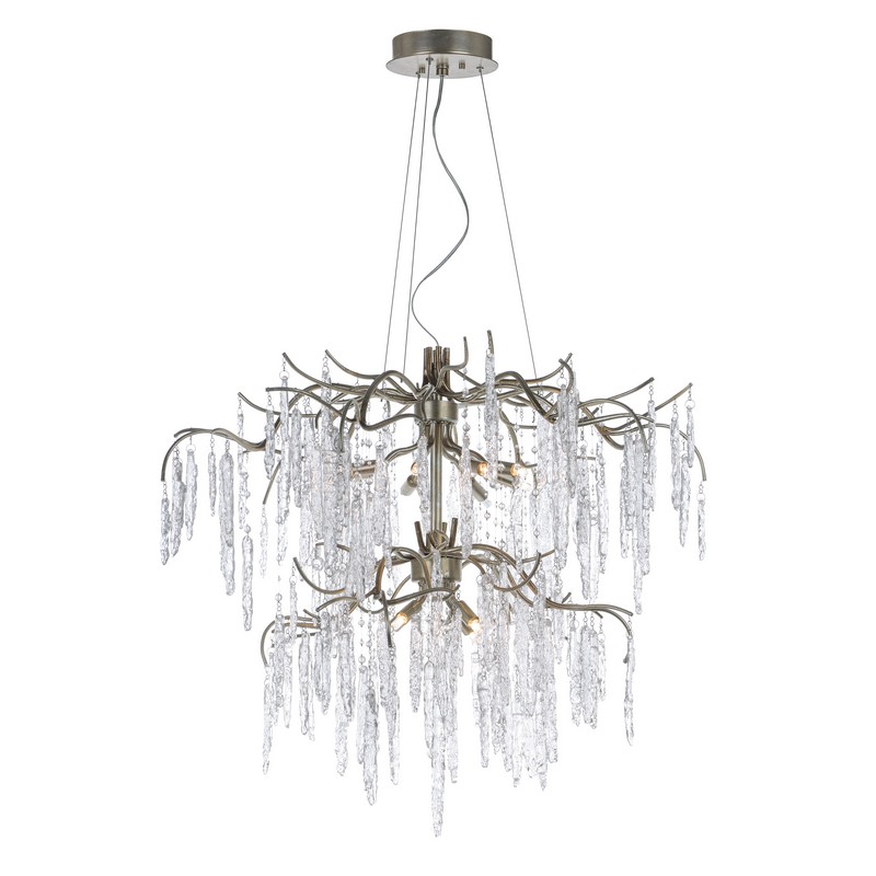 MAXIM LIGHTING 26288ICSG WILLOW 35 INCH CEILING-MOUNTED XENON CHANDELIER LIGHT