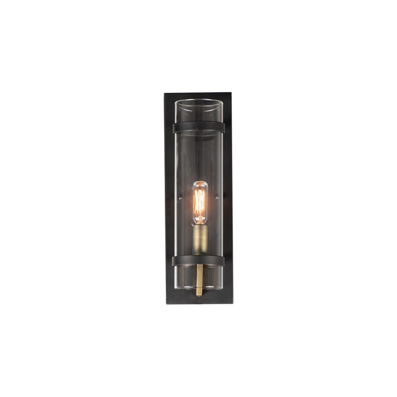 MAXIM LIGHTING 2640BKAB CAPITOL 4 1/2 INCH WALL-MOUNTED INCANDESCENT WALL SCONCE LIGHT