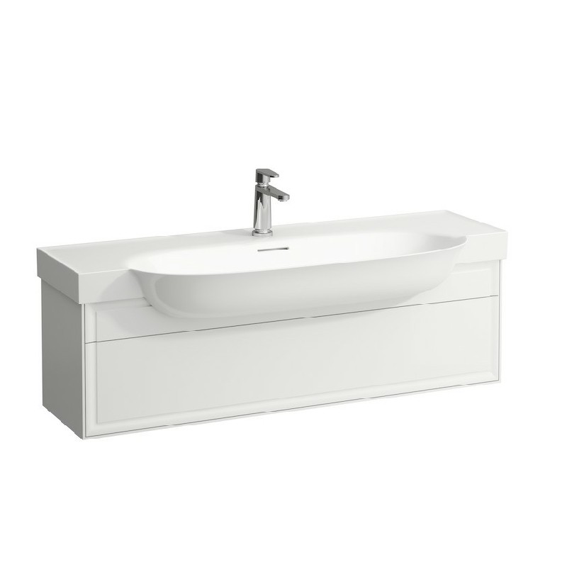 LAUFEN H4060510851 THE NEW CLASSIC 46 1/4 INCH VANITY UNIT WITH ONE DRAWER AND WASHBASIN