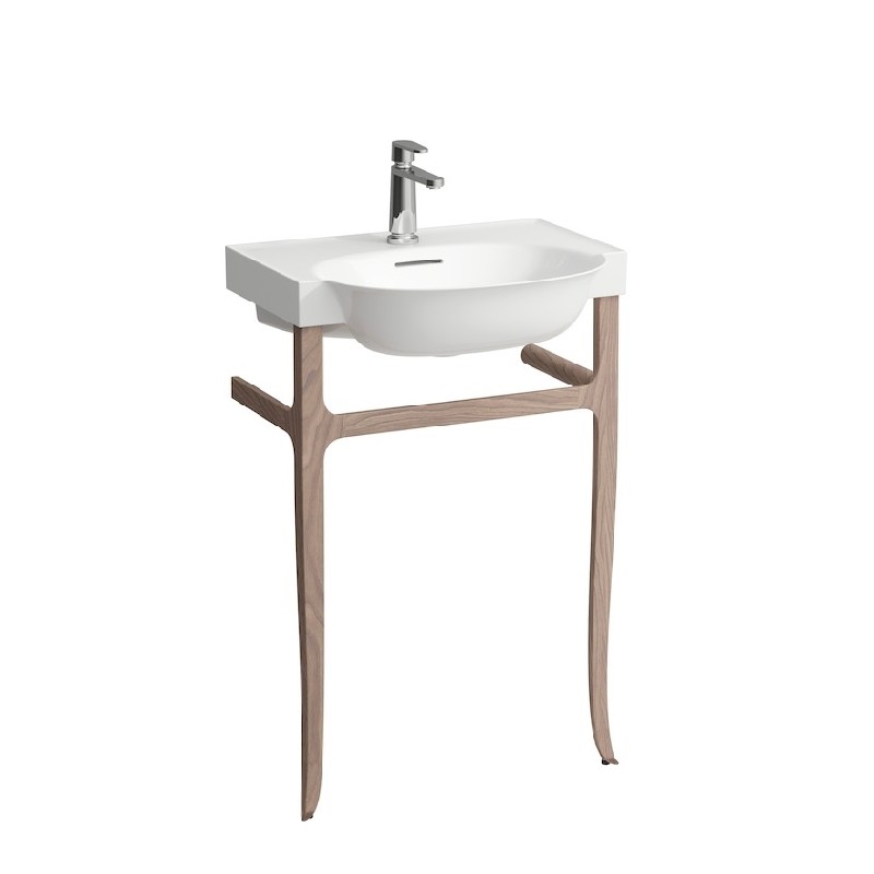 LAUFEN H4060710856291 THE NEW CLASSIC 23 2/16 INCH WASHBASIN FRAME ONLY - WALNUT