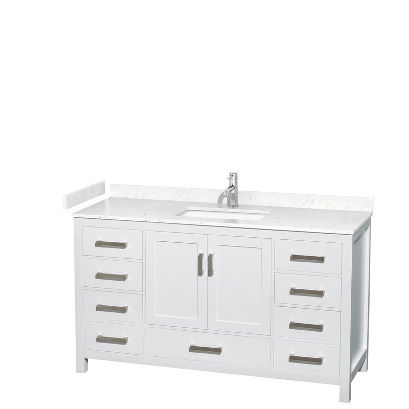 Ariel D061s Wht Kensington 61 Inch, How Are Cultured Marble Vanity Tops Madeira