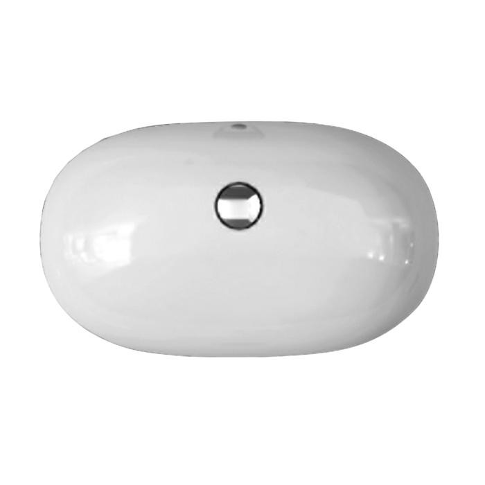 BARCLAY 5-602WH VARIANT 26 1/4 INCH SINGLE BASIN UNDERCOUNTER BATHROOM SINK - WHITE
