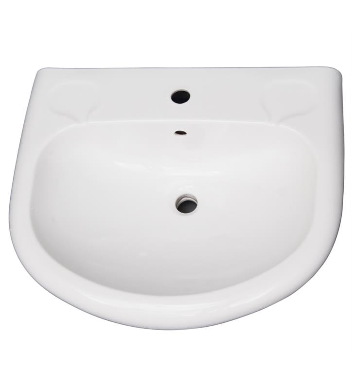 BARCLAY B/3-18WH ORIENT 26 INCH SINGLE BASIN WALL MOUNT BATHROOM SINK ONLY