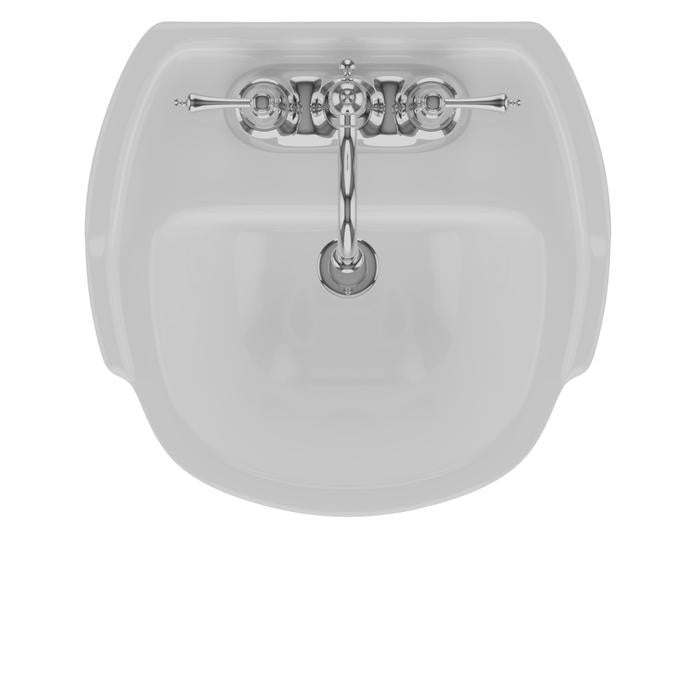 BARCLAY B/3-306WH SILVI 14 7/8 INCH SINGLE BASIN WALL MOUNT BATHROOM SINK ONLY