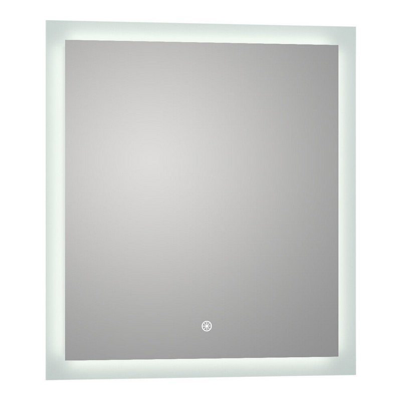 ARPELLA BLM3436 PURALITE 34 X 36 INCH LED WALL-MOUNTED BACKLIT VANITY MIRROR WITH MEMORY DIMMER