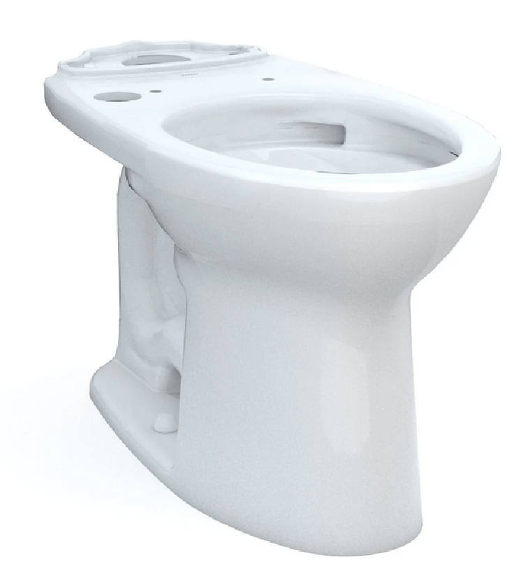 TOTO C776CEFGT40#01 DRAKE ELONGATED UNIVERSAL HEIGHT TORNADO FLUSH TOILET BOWL WITH CEFIONTECT,WASHLET+ READY