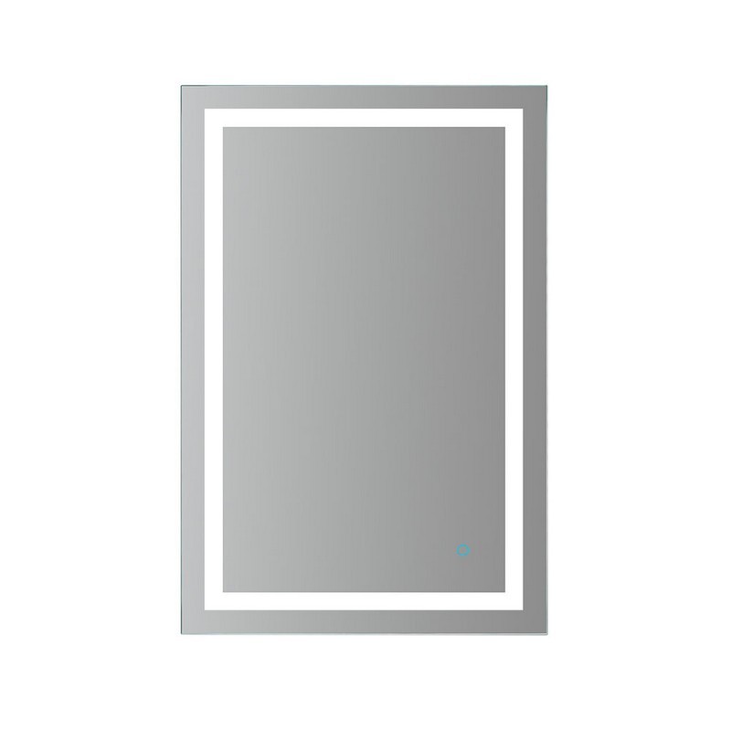 ARPELLA LEDAM2436 LUCI 24 X 36 INCH LED MIRROR WITH MEMORY DIMMER AND DEFOGGER