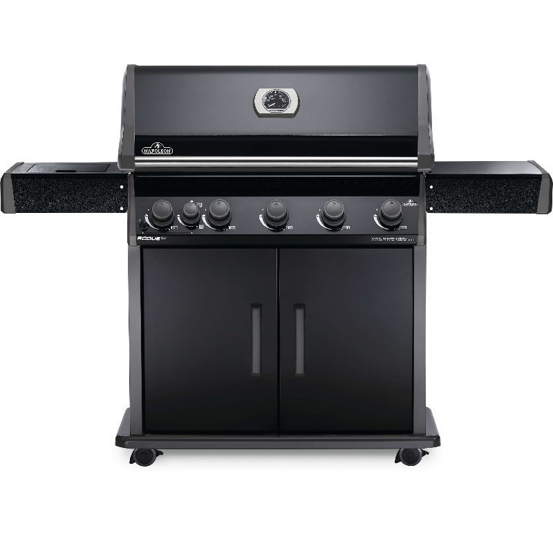 NAPOLEON RXT625SIBK-1 ROGUE XT 625 66 INCH FREE-STANDING GAS GRILL WITH INFRARED SIDE BURNER