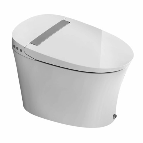 FINE FIXTURES ST2W SURF BATTERY-POWERED ONE-PIECE TANKLESS INTELLIGENT TOILET