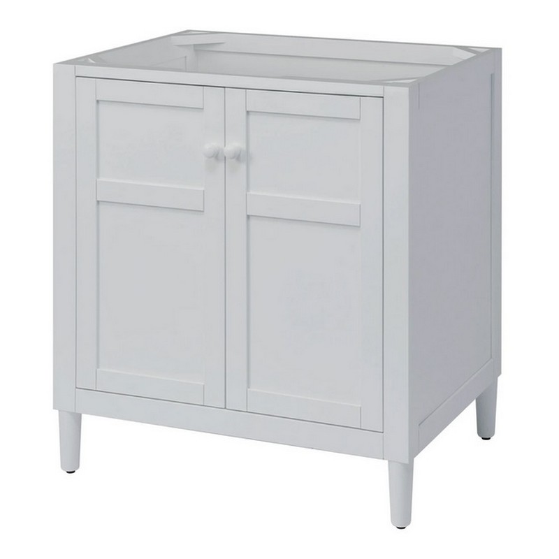 SAGEHILL DESIGNS TR3021 TURNER 30 INCH FREE STANDING WOOD SINGLE VANITY CABINET ONLY