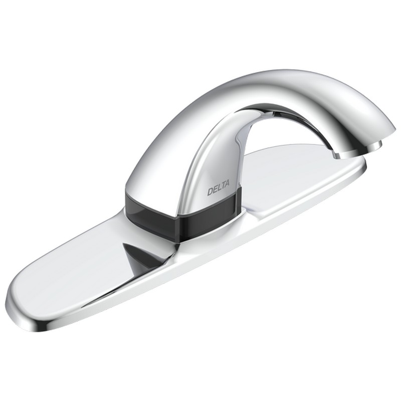 DELTA 592-PALGHDF PROX 8 INCH FAUCET AND BATTERY POWER WITH 0.5 GPM LAMINAR - CHROME