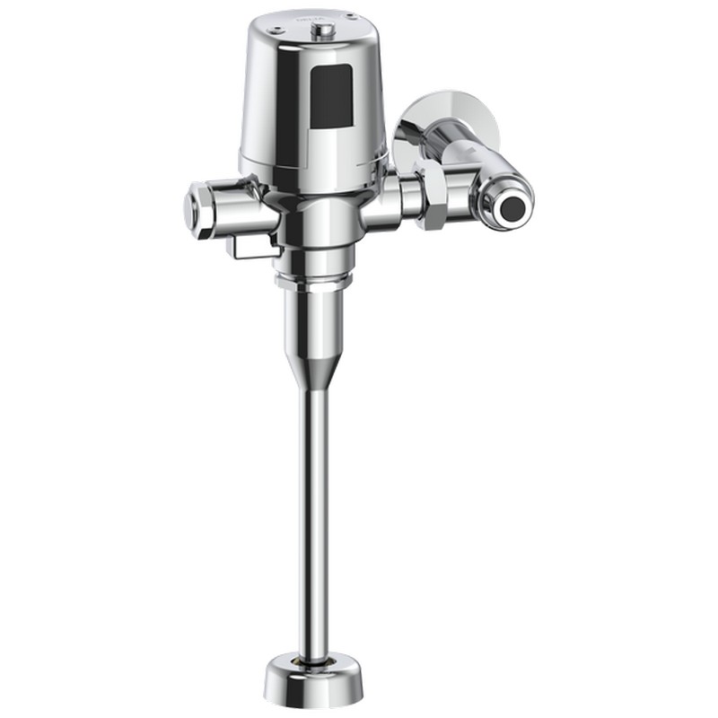 DELTA 81T231HWA-05 COMMERCIAL3/4 INCH TOP SPUD MOTION ACTIVATED HARDWIRE URINAL FLUSH VALVE, 0.125 GPF - CHROME