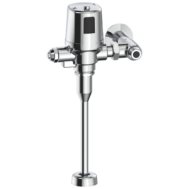 DELTA 81T231BTA-MMO COMMERCIAL 3/4 INCH TOP SPUD BATTERY POWERED ELECTRONIC URINAL FLUSH VALVE, 0.125 GPF TO 1.0 GPF