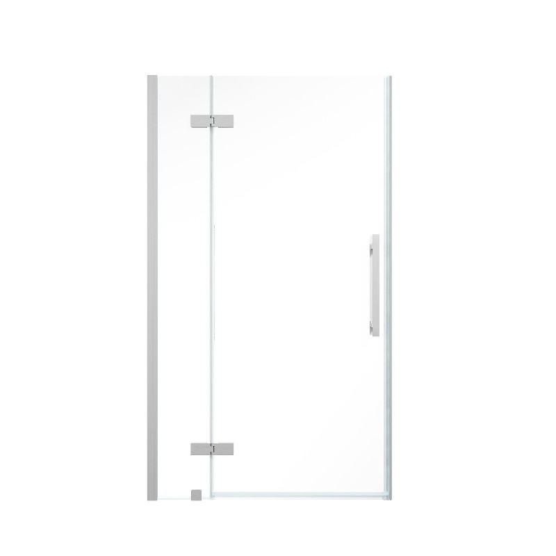 OVE DECORS TA130000 ENDLESS TAMPA 37 5/8 INCH ALCOVE FRAMELESS HINGE SHOWER DOOR
