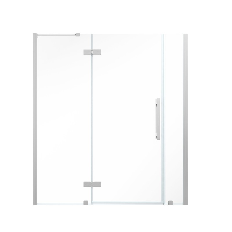 OVE DECORS TA231000 ENDLESS TAMPA 58 1/8 INCH ALCOVE FRAMELESS HINGE SHOWER DOOR