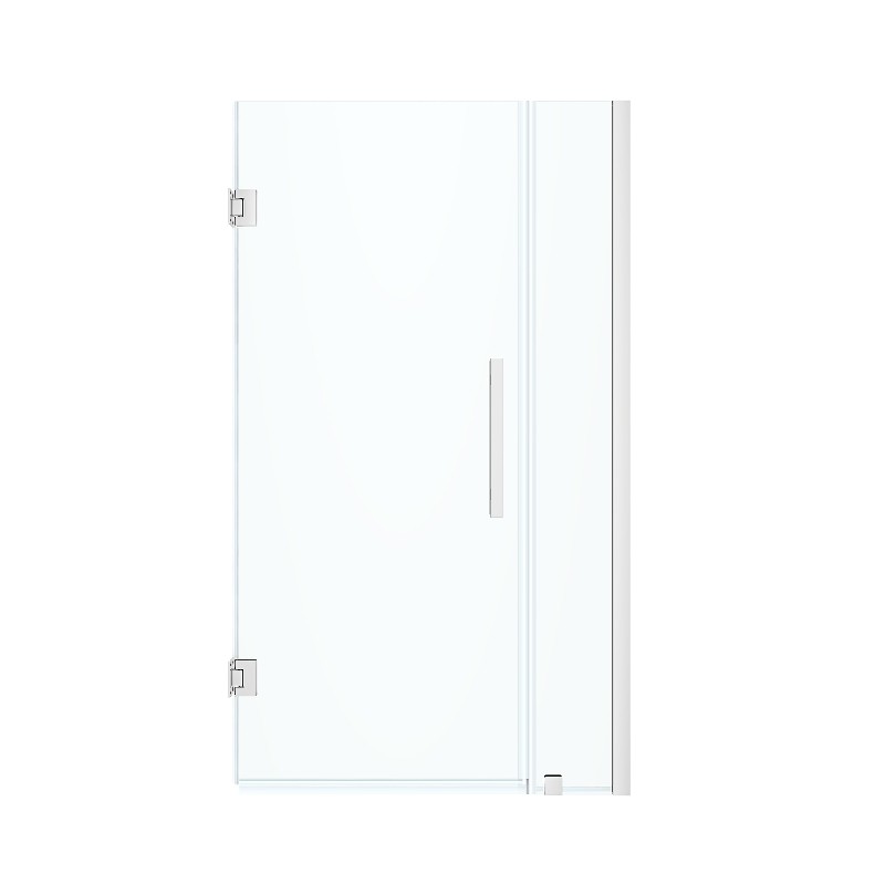 OVE DECORS TP012000 ENDLESS TAMPA-PRO 33 1/8 INCH ALCOVE FRAMELESS HINGE SHOWER DOOR