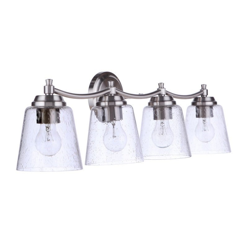 CRAFTMADE 50204 TYLER 31 INCH 4 LIGHT DAMP VANITY LIGHT