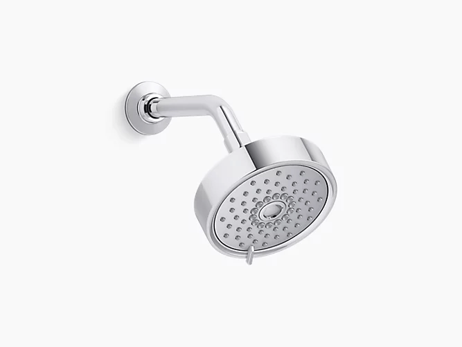 KOHLER K-22170-G PURIST 5-1/2 INCH MULTIFUNCTION SHOWERHEAD WITH KATALYST AIR-INDUCTION TECHNOLOGY, 1.75 GPM