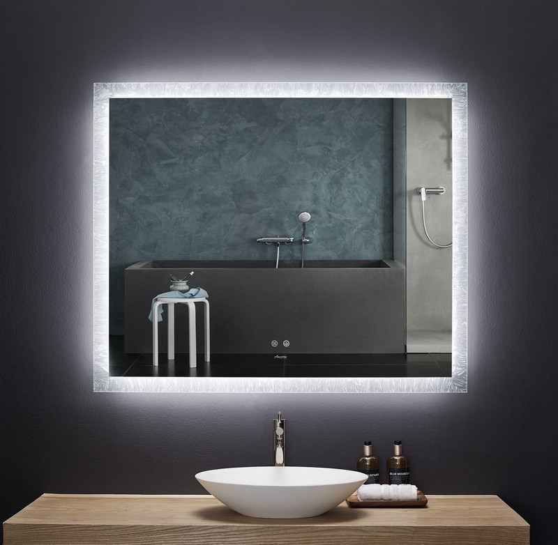 Smart Led Lighted Bathroom Mirrors, Vanity Mirror In Spanish Slang