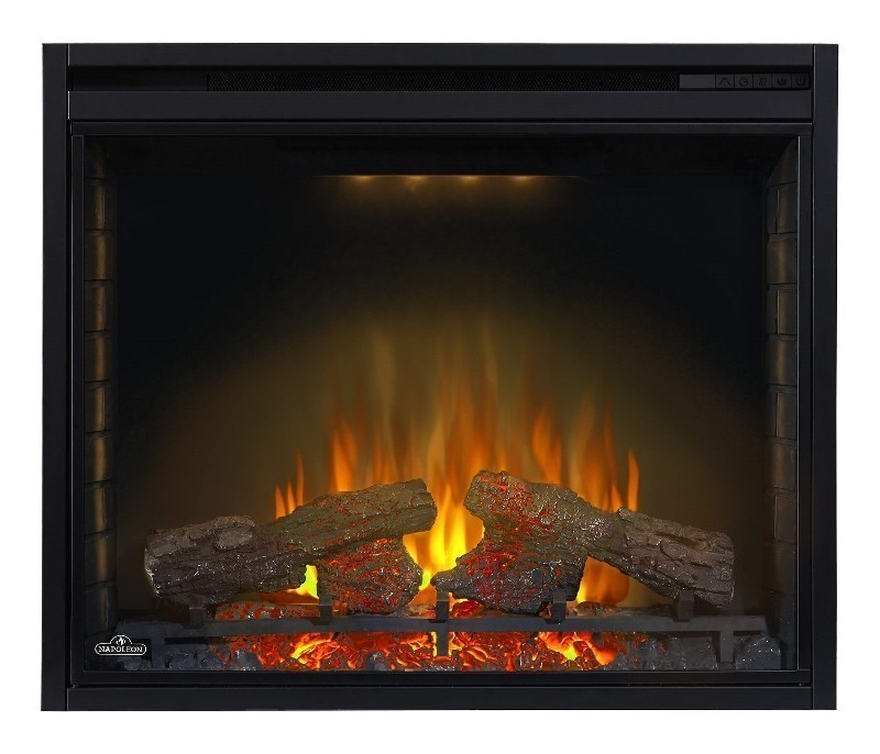 NAPOLEON NEFB33H ASCENT 34 INCH BUILT-IN ELECTRIC FIREPLACE - BLACK