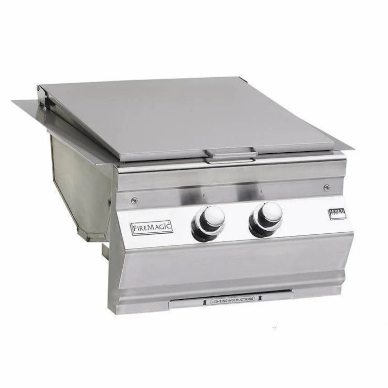 FIRE MAGIC GRILLS 327-1 AURORA 20 3/4 INCH BUILT-IN DOUBLE INFRARED SEARING