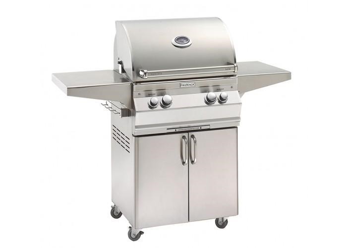 FIRE MAGIC GRILLS A430S-7A-61 AURORA 24 INCH PORTABLE GRILL WITH ANALOG THERMOMETER