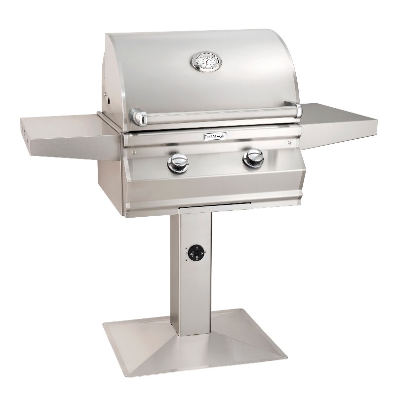 FIRE MAGIC GRILLS C430S-RT1-P6 CHOICE PATIO POST MOUNT GRILL