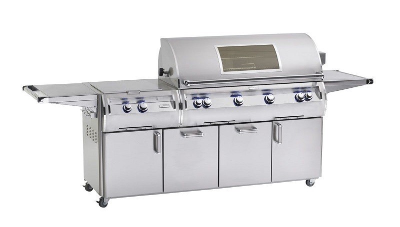 FIRE MAGIC GRILLS E1060S-8A-51-W ECHELON DIAMOND 48 INCH PORTABLE GRILL WITH ANALOG THERMOMETER AND POWER BURNER WITH VIEW WINDOW