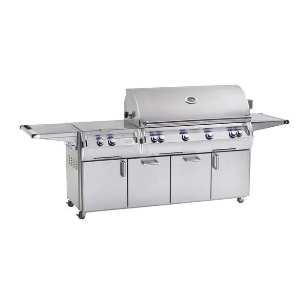 FIRE MAGIC GRILLS E1060S-8A-51 ECHELON DIAMOND 117 INCH FREE-STANDING GAS GRILL WITH POWER BURNER, ROTISSERIE AND ANALOG THERMOMETER